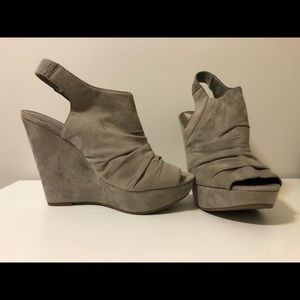 Open Toed Carlos Santana Platforms